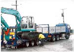 Lorry with Low Loader Lorry with Low Loader